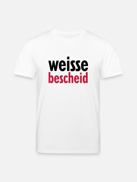 weissebescheid - Stanley/Stella Unisex Bio-T-Shirt CREATOR  - Weiß