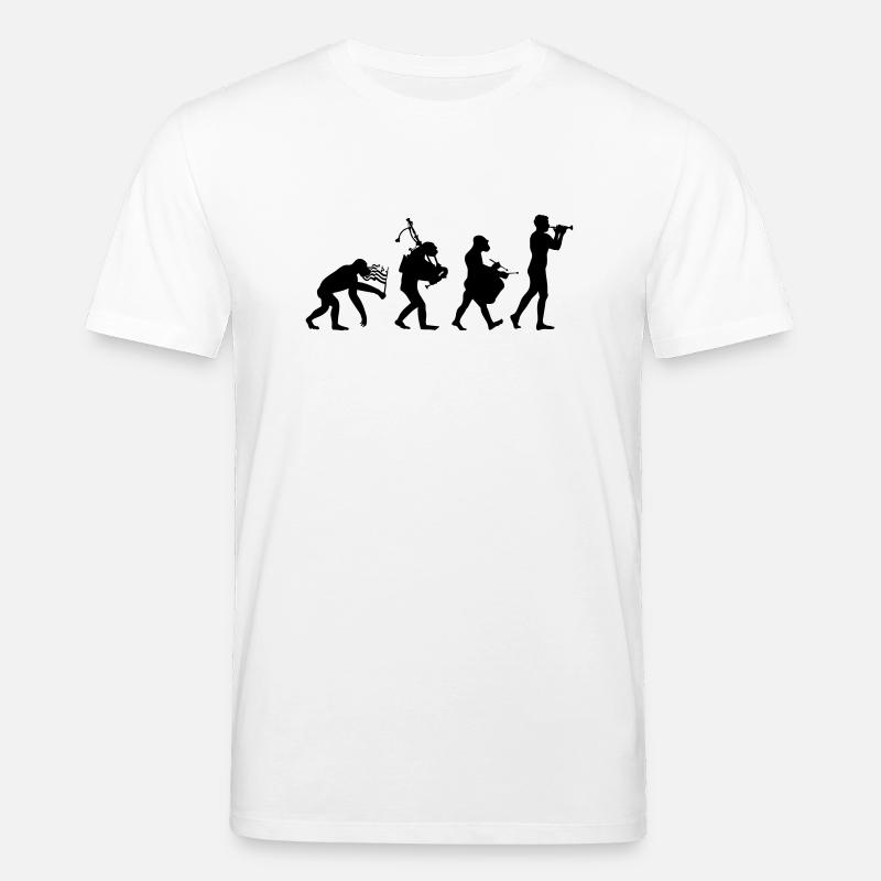 Bombarde - T-shirt bio CREATOR Stanley/Stella Unisexe - blanc