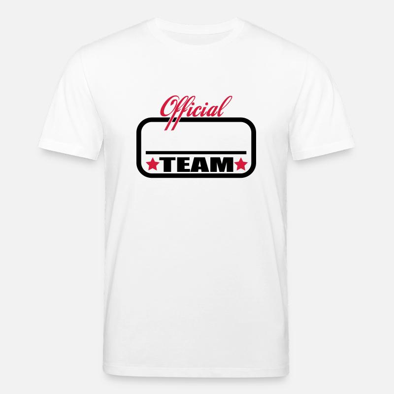 team rahmen - Stanley/Stella Unisex Bio-T-Shirt CREATOR  - Weiß