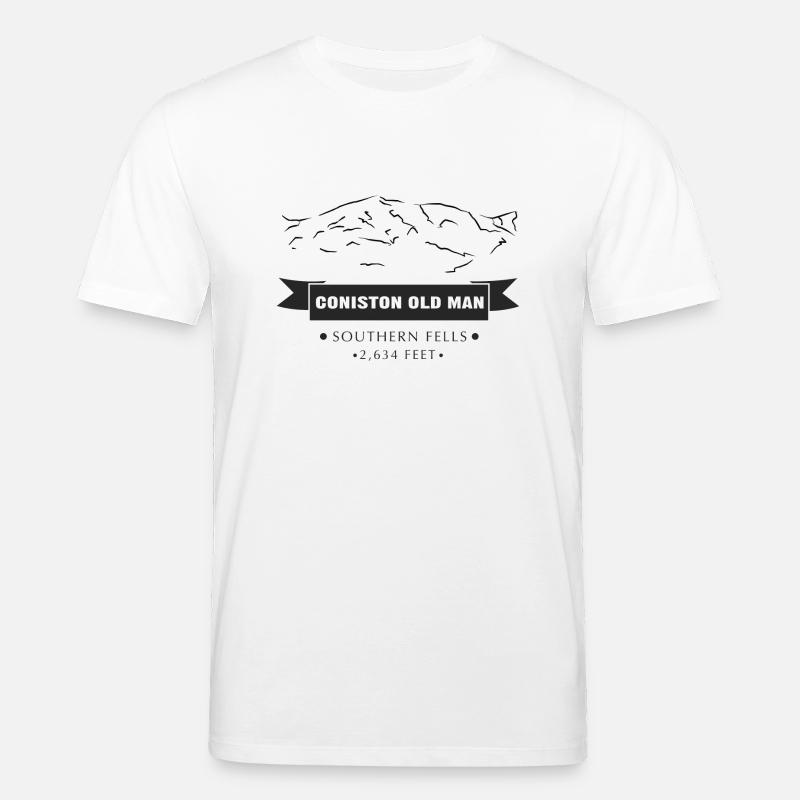 Coniston alter Mann - Stanley/Stella Unisex Bio-T-Shirt CREATOR  - Weiß