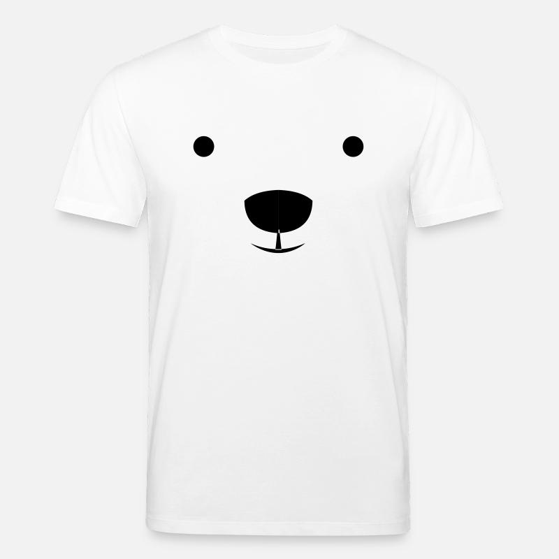 Polar Bear - Stanley/Stella Unisex Bio-T-Shirt CREATOR  - Weiß