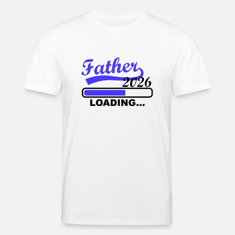 Father 2026 Loading Loading - Stanley/Stella CREATOR Unisex Organic T-Shirt - white