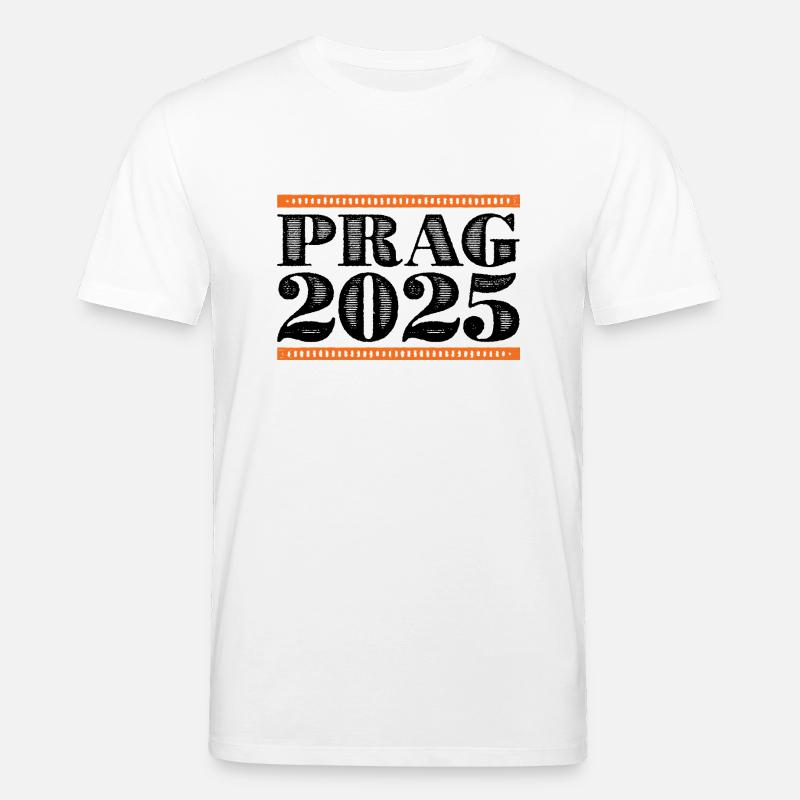 Prag 2025 - Stanley/Stella Unisex Bio-T-Shirt CREATOR  - Weiß