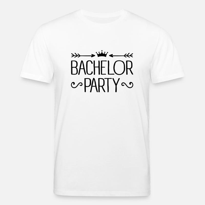 Bachelor Party - T-shirt bio CREATOR Stanley/Stella Unisexe - blanc
