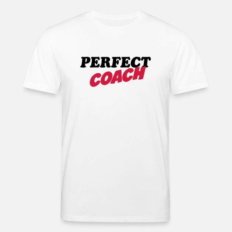 Perfect coach - T-shirt bio CREATOR Stanley/Stella Unisexe - blanc