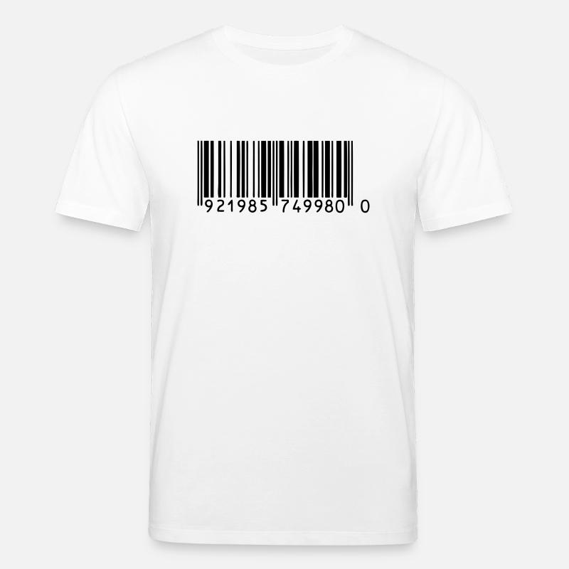 barcode - Stanley/Stella Unisex Bio-T-Shirt CREATOR  - Weiß