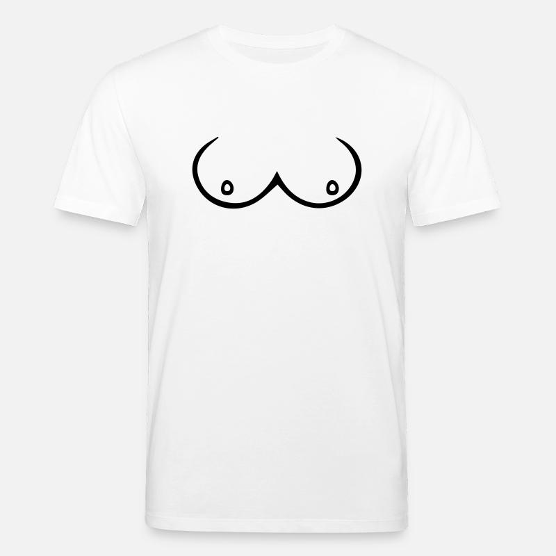 boobs - Stanley/Stella Unisex Bio-T-Shirt CREATOR  - Weiß