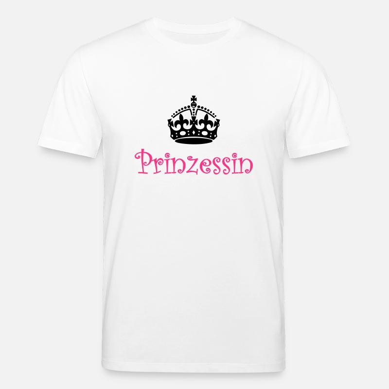 Prinzessin Krone - Stanley/Stella Unisex Bio-T-Shirt CREATOR - Weiß