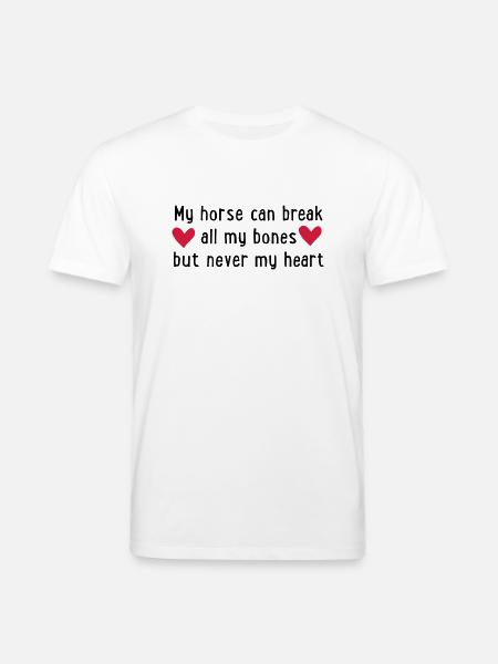 cheval - T-shirt bio CREATOR Stanley/Stella Unisexe - blanc