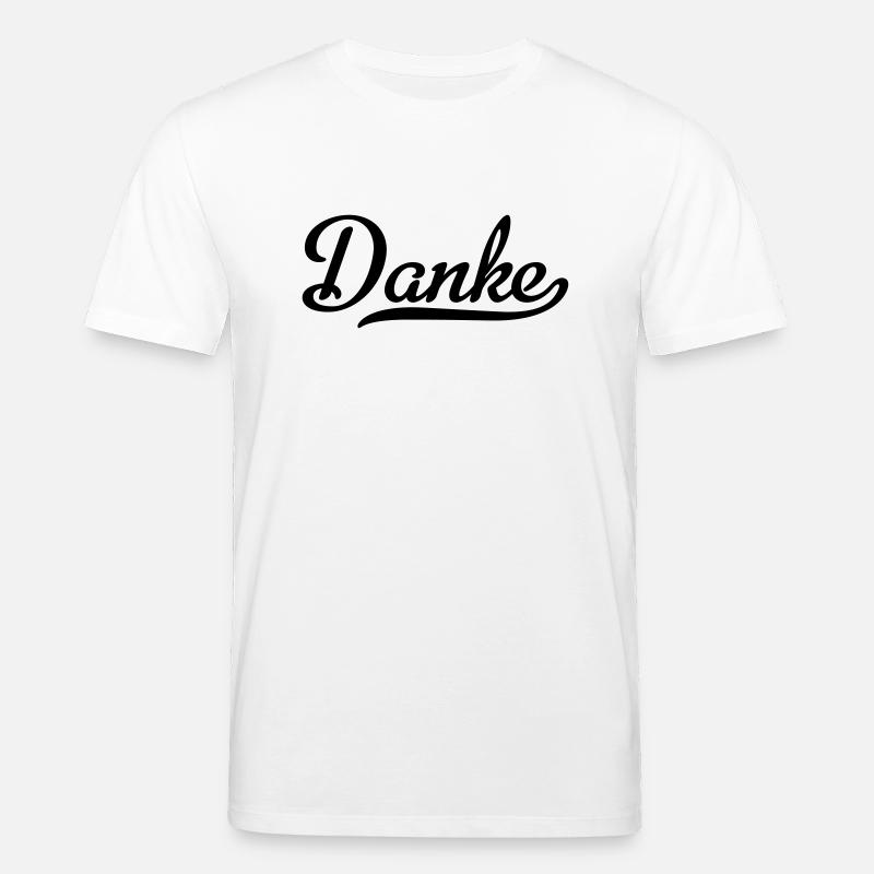 danke - Stanley/Stella Unisex Bio-T-Shirt CREATOR  - Weiß