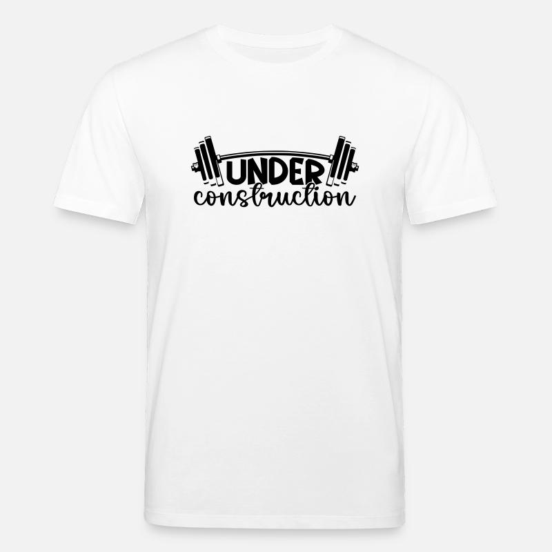 Under Construction - Stanley/Stella Unisex Bio-T-Shirt CREATOR  - Weiß
