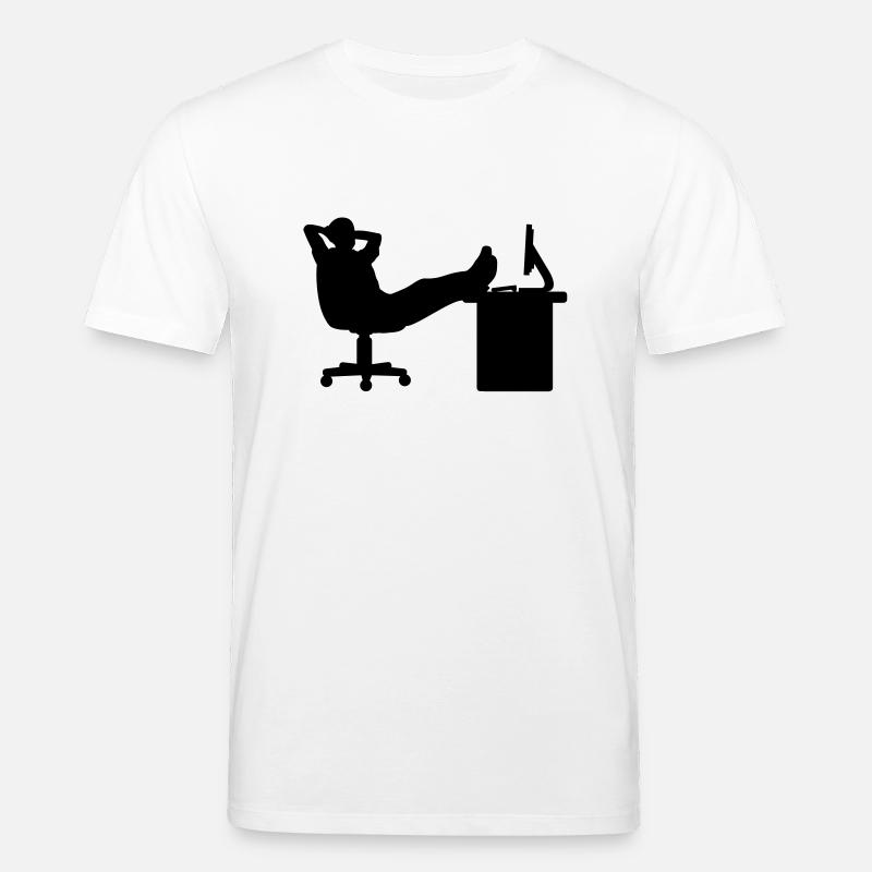 Boss relax - Stanley/Stella Unisex Bio-T-Shirt CREATOR  - Weiß
