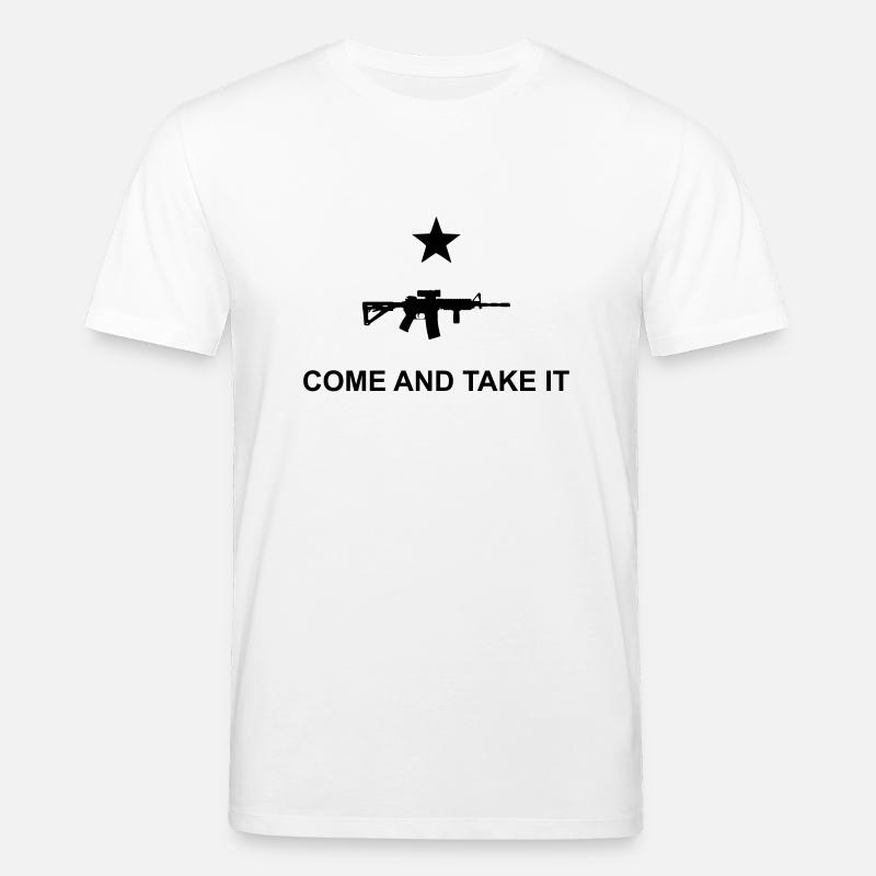 come and take it - Stanley/Stella Unisex Bio-T-Shirt CREATOR  - Weiß