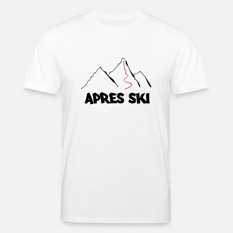 apres ski - Stanley/Stella Unisex Bio-T-Shirt CREATOR  - Weiß