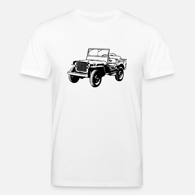Jeep - Stanley/Stella Unisex Bio-T-Shirt CREATOR  - Weiß