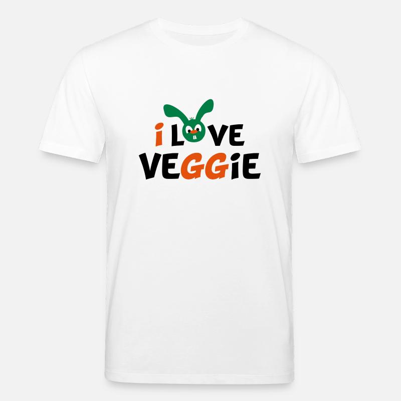 vegetarier - Stanley/Stella Unisex Bio-T-Shirt CREATOR  - Weiß