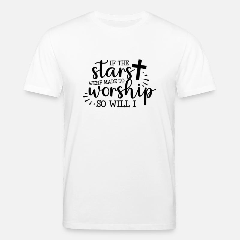 Lobpreis - Stanley/Stella Unisex Bio-T-Shirt CREATOR  - Weiß