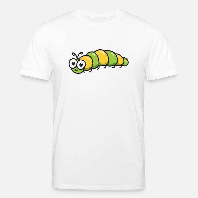 Raupe - Stanley/Stella Unisex Bio-T-Shirt CREATOR  - Weiß