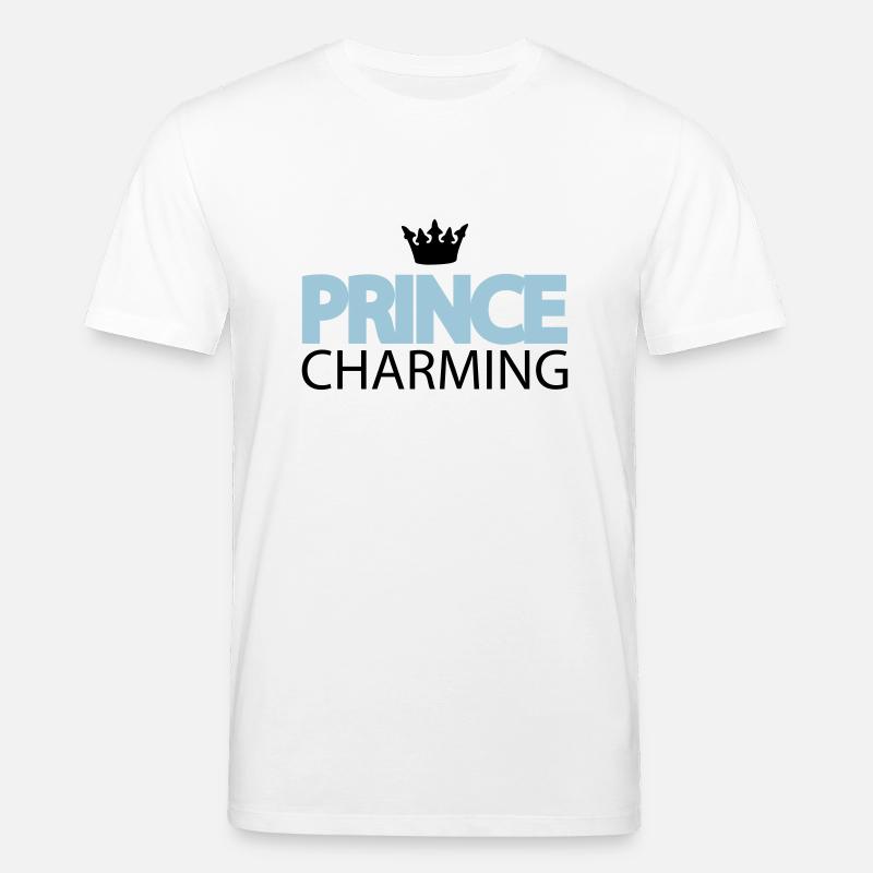prince_charming prinz charmant krone - Stanley/Stella Unisex Bio-T-Shirt CREATOR - Weiß