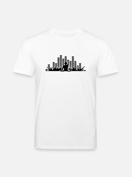 Musik - DJ Party - Stanley/Stella Unisex Bio-T-Shirt CREATOR  - Weiß