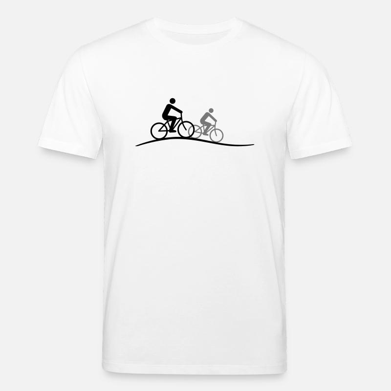 Sport - Radfahrer - Stanley/Stella Unisex Bio-T-Shirt CREATOR  - Weiß