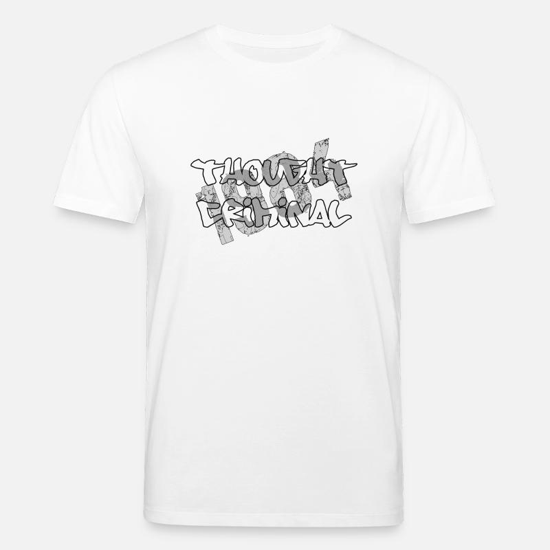 Pensée criminelle - 1984 - T-shirt bio CREATOR Stanley/Stella Unisexe - blanc