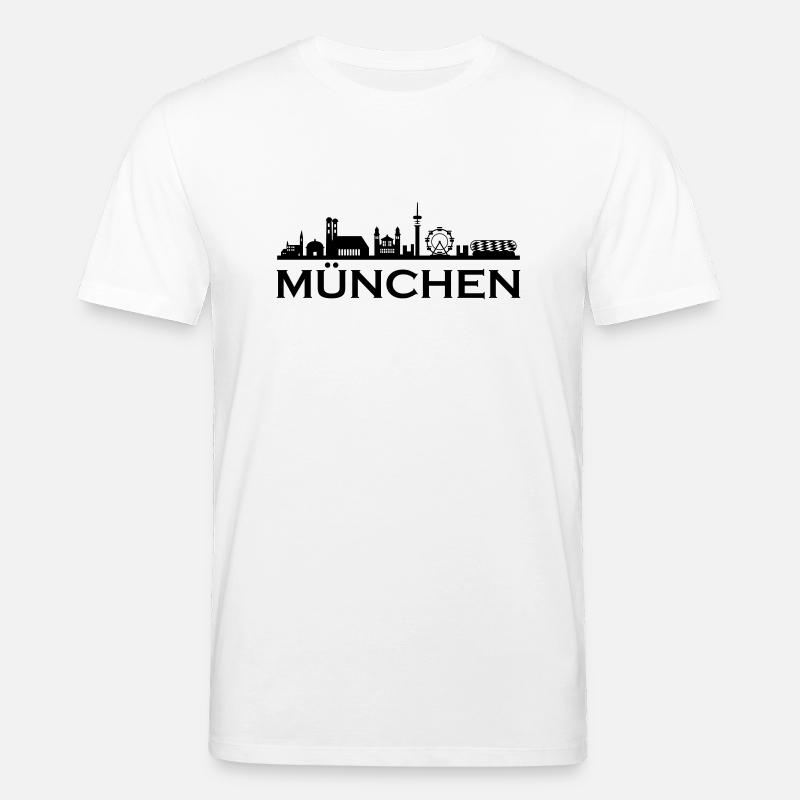 Horizon de Munich - T-shirt bio CREATOR Stanley/Stella Unisexe - blanc