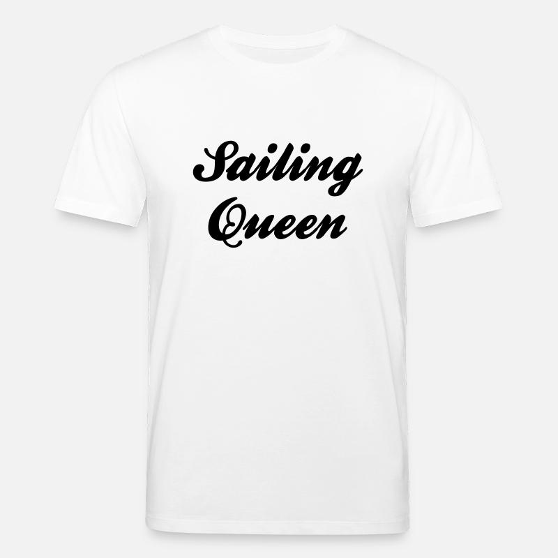 sailing queen - Stanley/Stella Unisex Bio-T-Shirt CREATOR  - Weiß