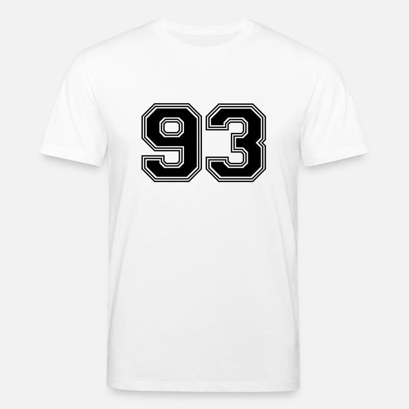 93_Nummer_93_(s31) - Stanley/Stella Unisex Bio-T-Shirt CREATOR  - Weiß