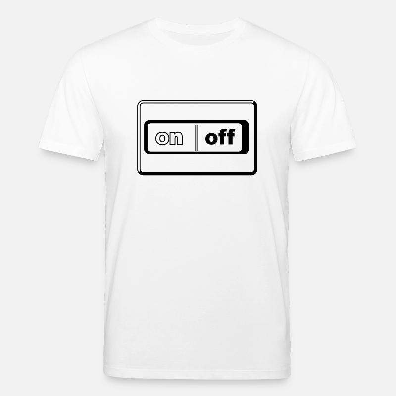 schalter - Stanley/Stella Unisex Bio-T-Shirt CREATOR  - Weiß