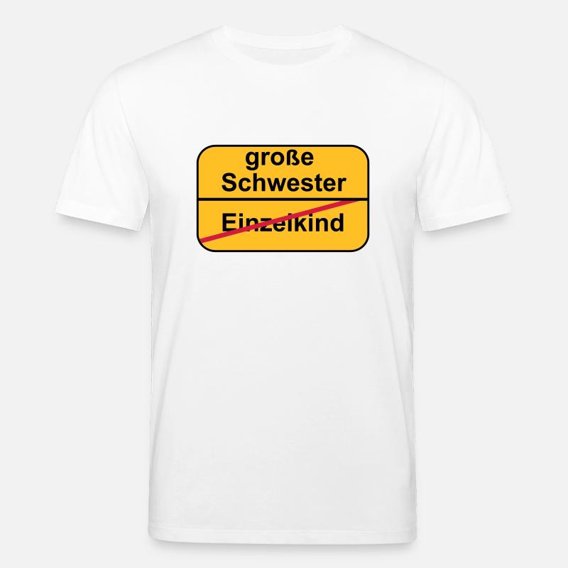 große Schwester - Stanley/Stella Unisex Bio-T-Shirt CREATOR  - Weiß