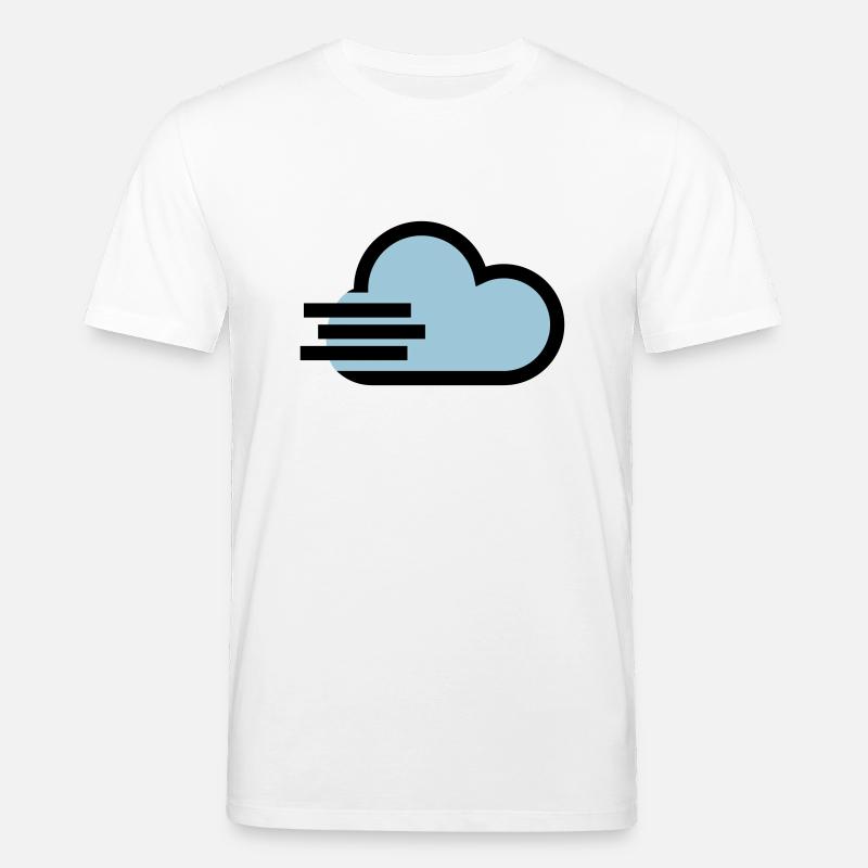Icône de temps venteux - T-shirt bio CREATOR Stanley/Stella Unisexe - blanc