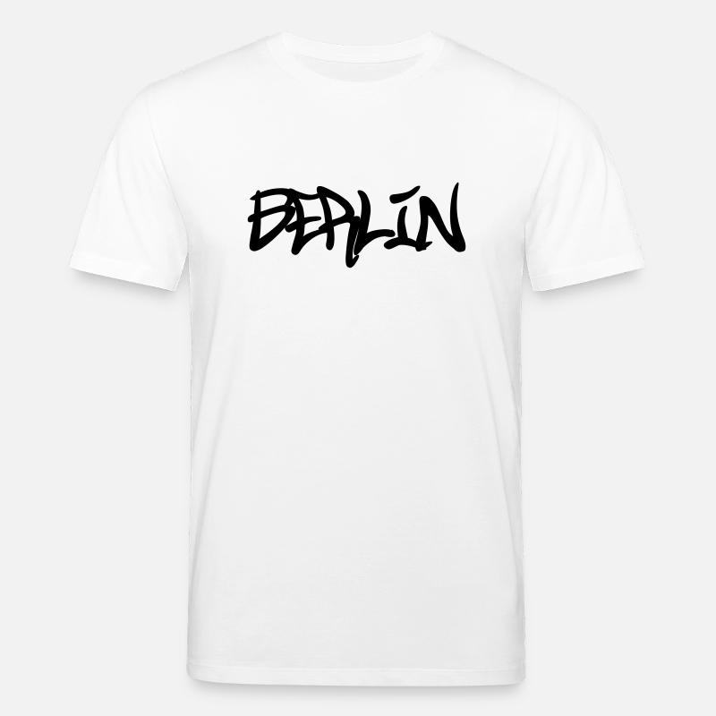 Berlin Graffiti - T-shirt bio CREATOR Stanley/Stella Unisexe - blanc