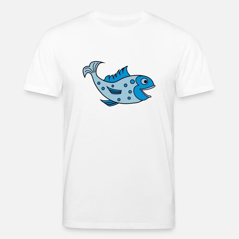 fisch - T-shirt bio CREATOR Stanley/Stella Unisexe - blanc