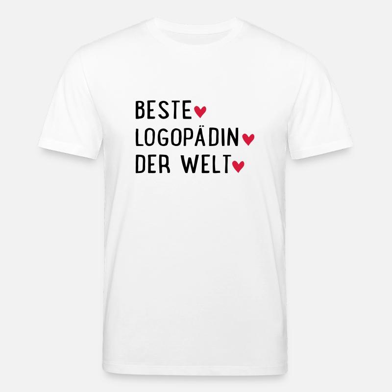 logopädin - Stanley/Stella Unisex Bio-T-Shirt CREATOR  - Weiß