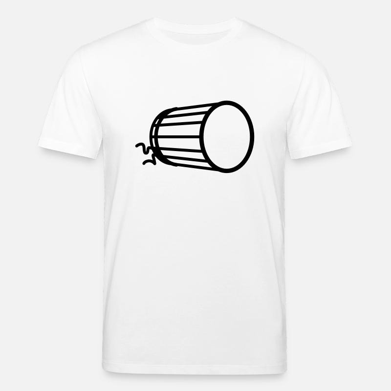 Doundounba - tambour africain - T-shirt bio CREATOR Stanley/Stella Unisexe - blanc