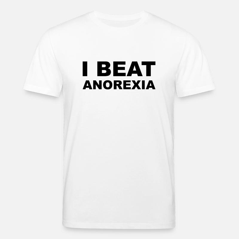 Anorexia - T-shirt bio CREATOR Stanley/Stella Unisexe - blanc