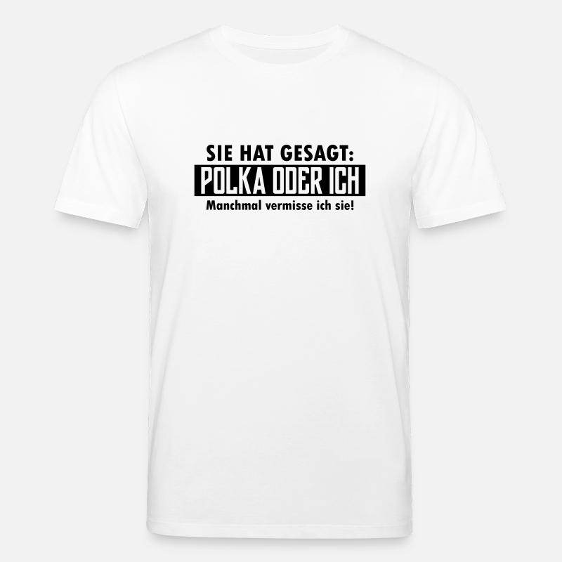 polka oder ich - Stanley/Stella Unisex Bio-T-Shirt CREATOR  - Weiß