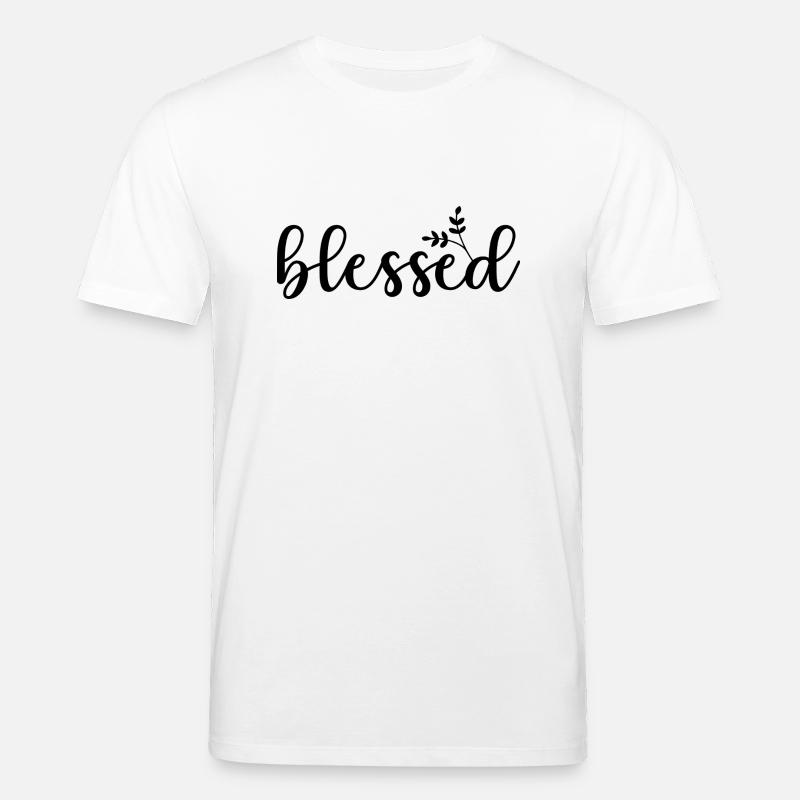 gesegnet - Stanley/Stella Unisex Bio-T-Shirt CREATOR  - Weiß