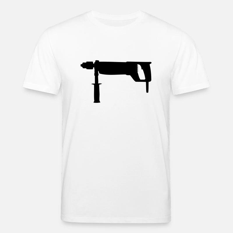 Perceuse - T-shirt bio CREATOR Stanley/Stella Unisexe - blanc