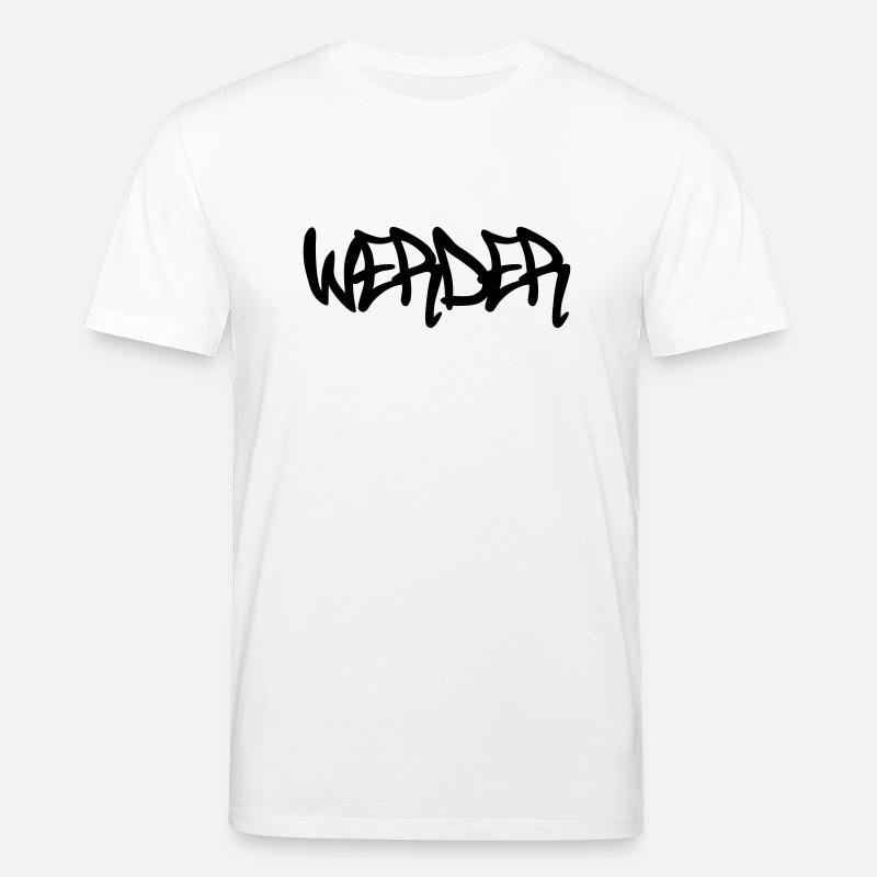 Werder Graffiti - T-shirt bio CREATOR Stanley/Stella Unisexe - blanc