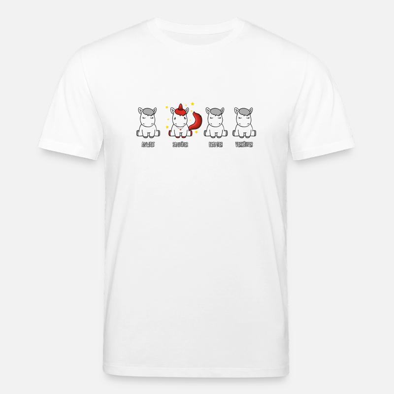 Sanitäter - das Einhorn der Berufswelt - Stanley/Stella Unisex Bio-T-Shirt CREATOR - Weiß