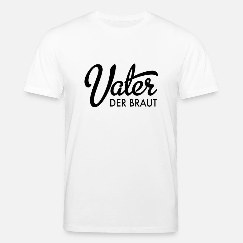 Père de la mariée - T-shirt bio CREATOR Stanley/Stella Unisexe - blanc