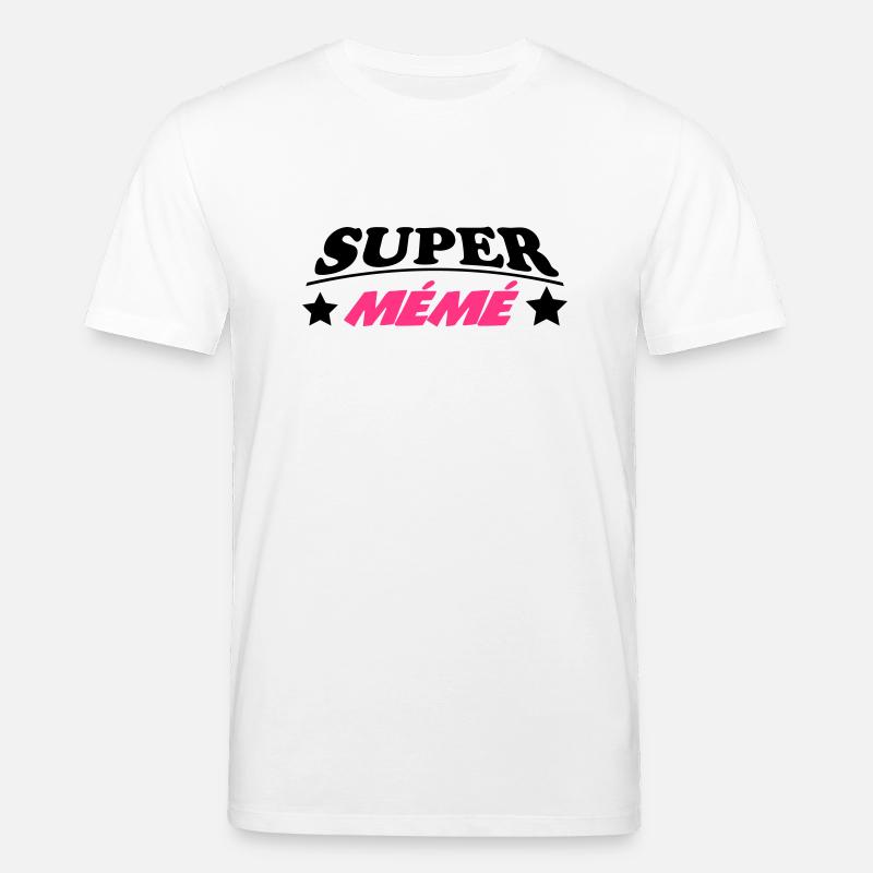 Super Mémé 222 - Stanley/Stella Unisex Bio-T-Shirt CREATOR  - Weiß