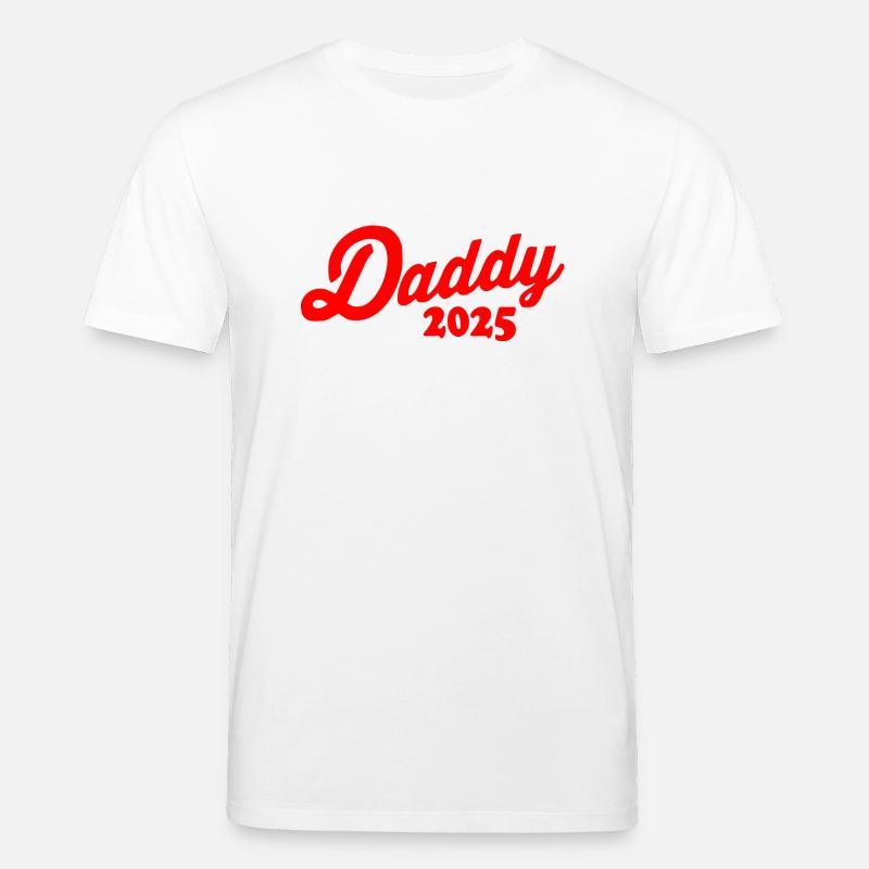 Daddy 2025 - Stanley/Stella Unisex Bio-T-Shirt CREATOR  - Weiß