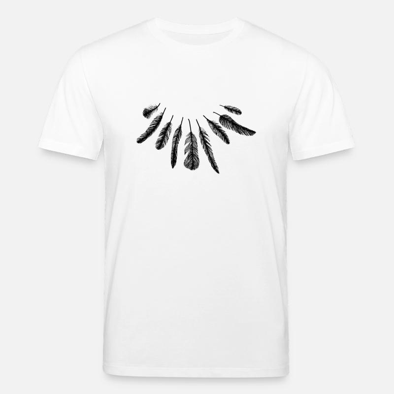 federn - Stanley/Stella Unisex Bio-T-Shirt CREATOR  - Weiß