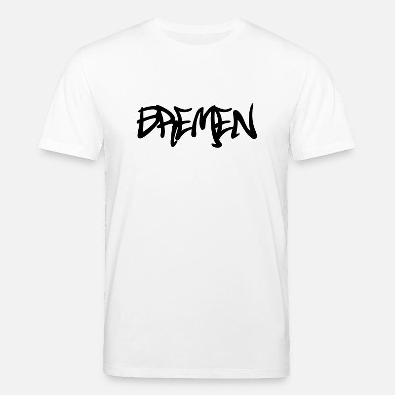 Brême Graffiti - T-shirt bio CREATOR Stanley/Stella Unisexe - blanc