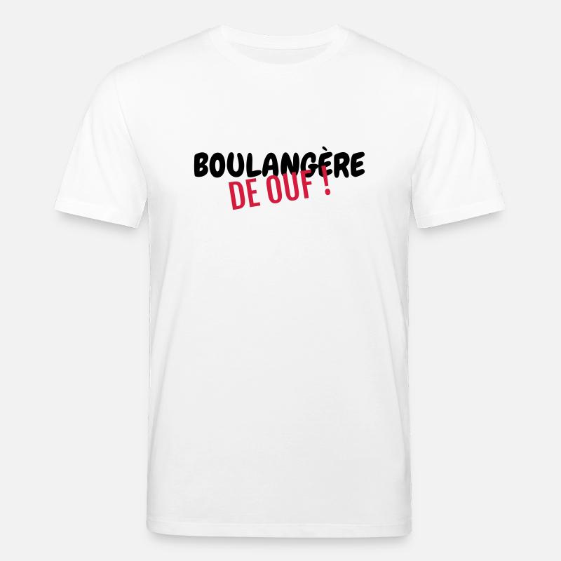 Bäcker / Bäckerei / Bäckerin / Brot - Stanley/Stella Unisex Bio-T-Shirt CREATOR  - Weiß