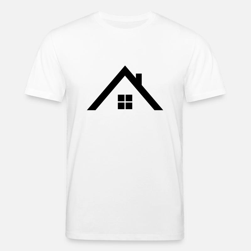 Dach - Stanley/Stella Unisex Bio-T-Shirt CREATOR  - Weiß