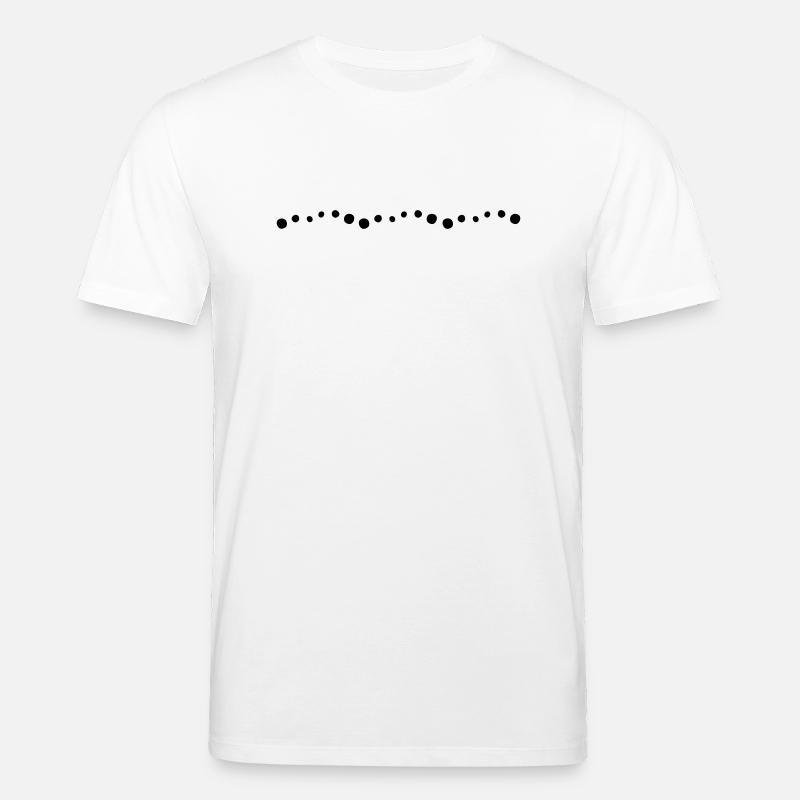 Points Line - Stanley/Stella CREATOR Unisex Organic T-Shirt - white